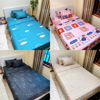 Chăn hè cotton poly trần 3 lớp - chăn hè thu giá rẻ - chăn trần bông - chăn giá rẻ