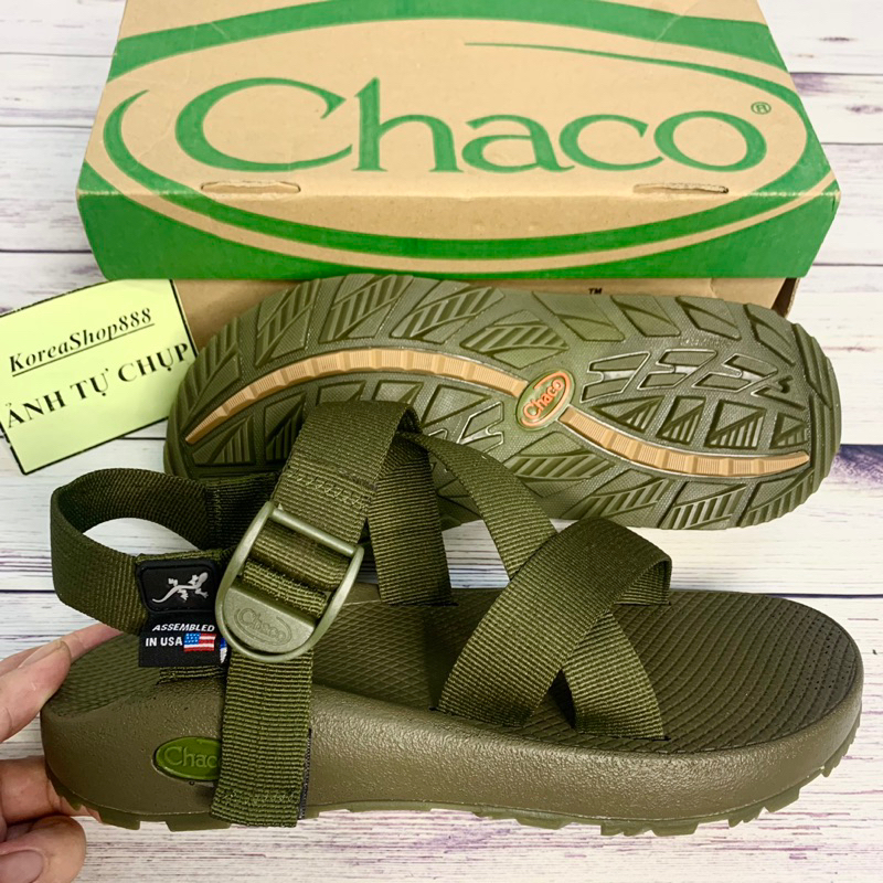 Dép Xăng Đan Nam Chaco Đế Thơm Quai Dù Mã D208