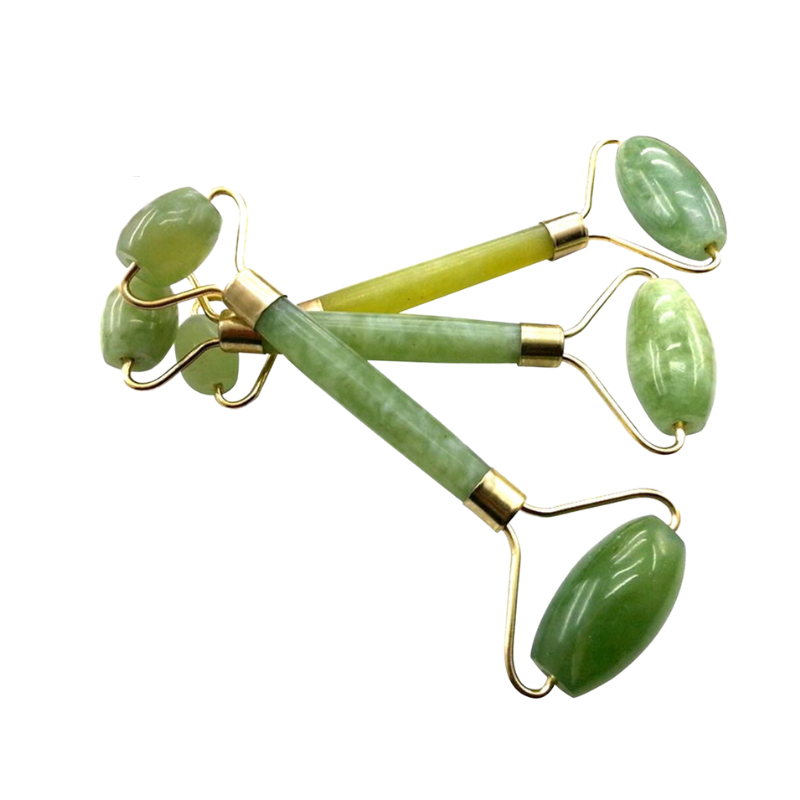 Cây Lăn Massage Mặt, Mắt, Cổ 2 Đầu Bằng Đá Tự Nhiên Mozato