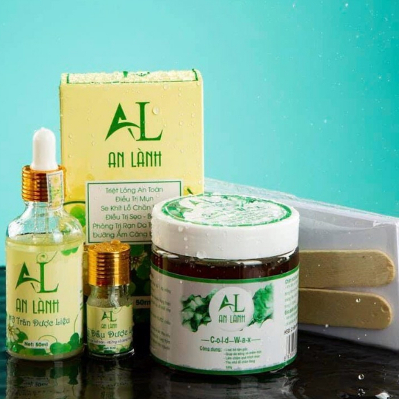 Combo wax lông an lành và mỡ trăn triệt lông vĩnh viễn