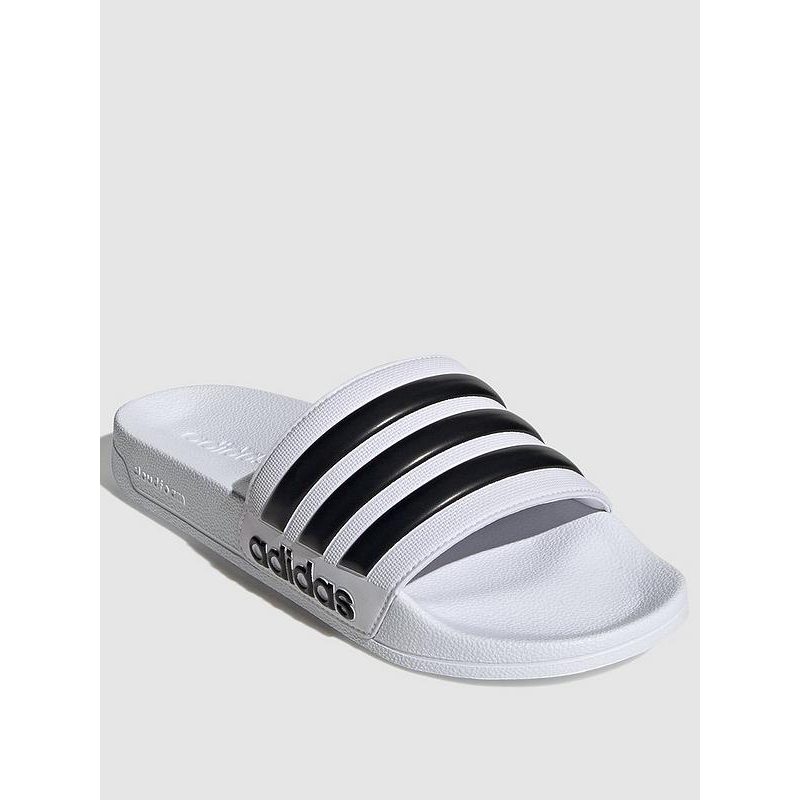 Dép Quai Ngang Adidas Adilette Shower Đen Trắng GZ5821
