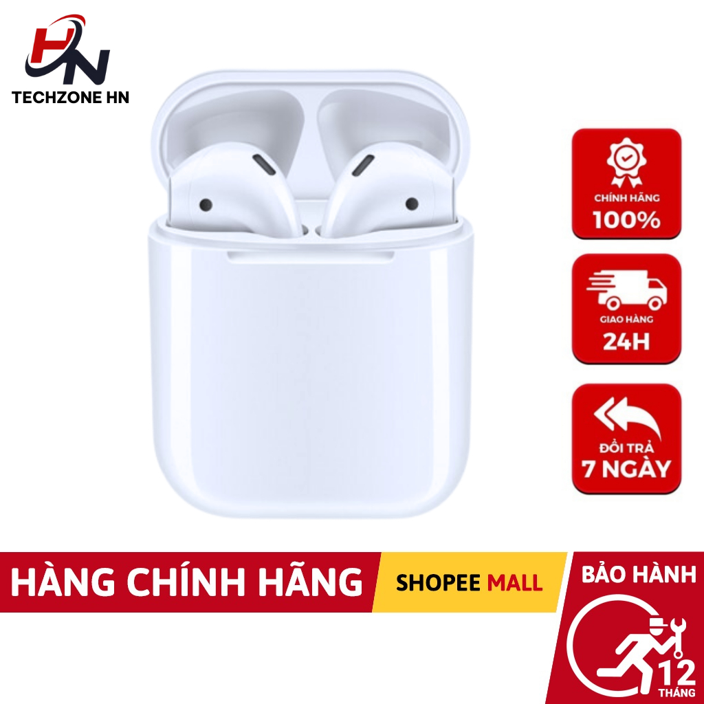 Tai Nghe Bluetooth không dây I12 cảm ứng đa điểm kết hợp Micro dùng cho các dòng điện thoại - LC DESIGN