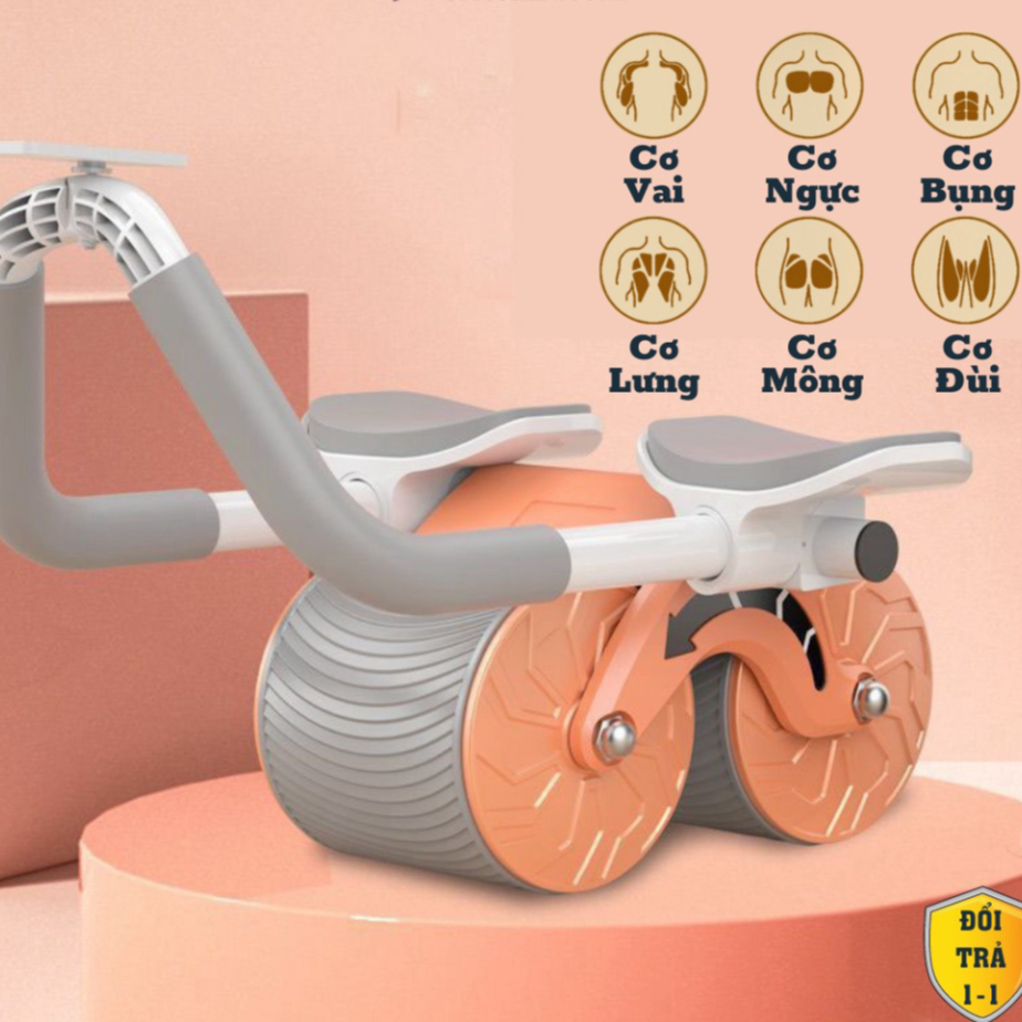 Con Lăn Tập vùng eo công nghệ trợ lực Mới Tdg máy tập cơ eo đa năng Tập Plank Có đồng hồ đeo tay Đếm Giờ lốc xoáy hỗ trợ