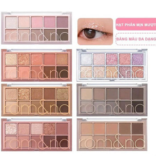 Bảng Phấn Mắt 10 Màu Siêu Lấp Lánh Romand Better Than Eye Palette 7.5g