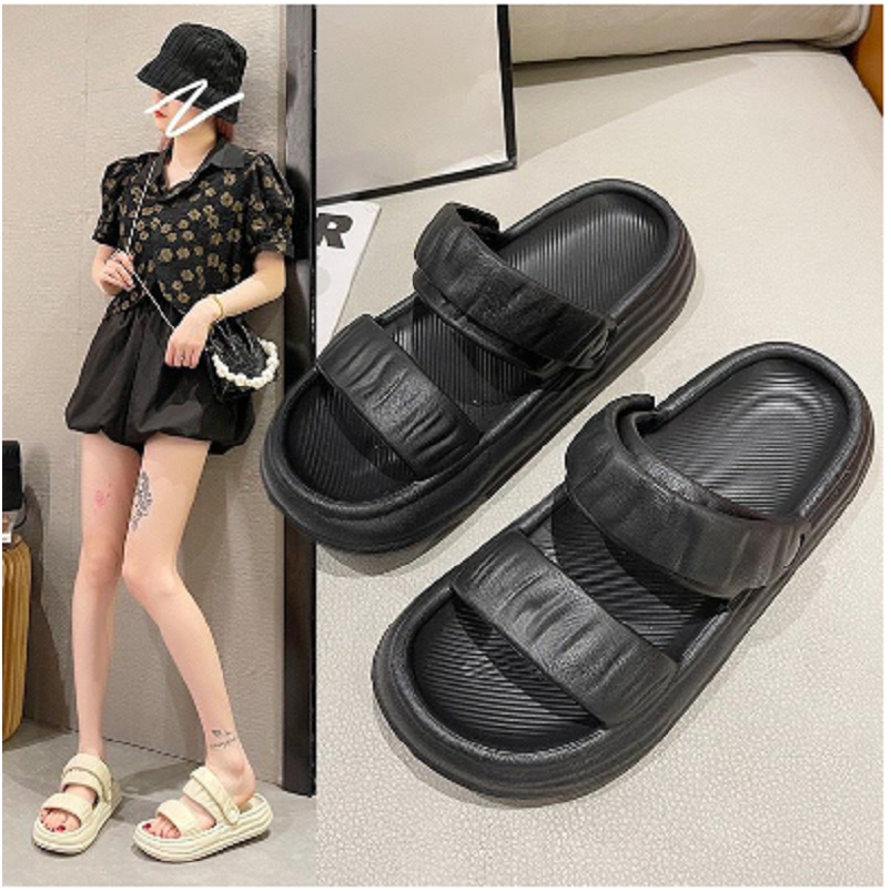 Dép Sandal Nam Nữ EVA Đế Dày Tăng Chiều Cao Thời Trang Màu Sắc Trang Nhã Dễ Lên Chân Dễ Phối Đồ