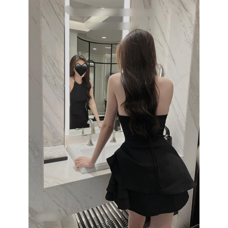 SET ÁO CỔ YẾM XẾP LY CUỘN BÈO HONG CHUẨN MẪU HÀNG THIẾT KẾ