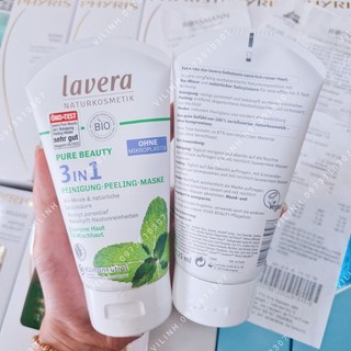 Sữa rửa mặt lavera bio 3in1 cho da dầu mụn, 150ml