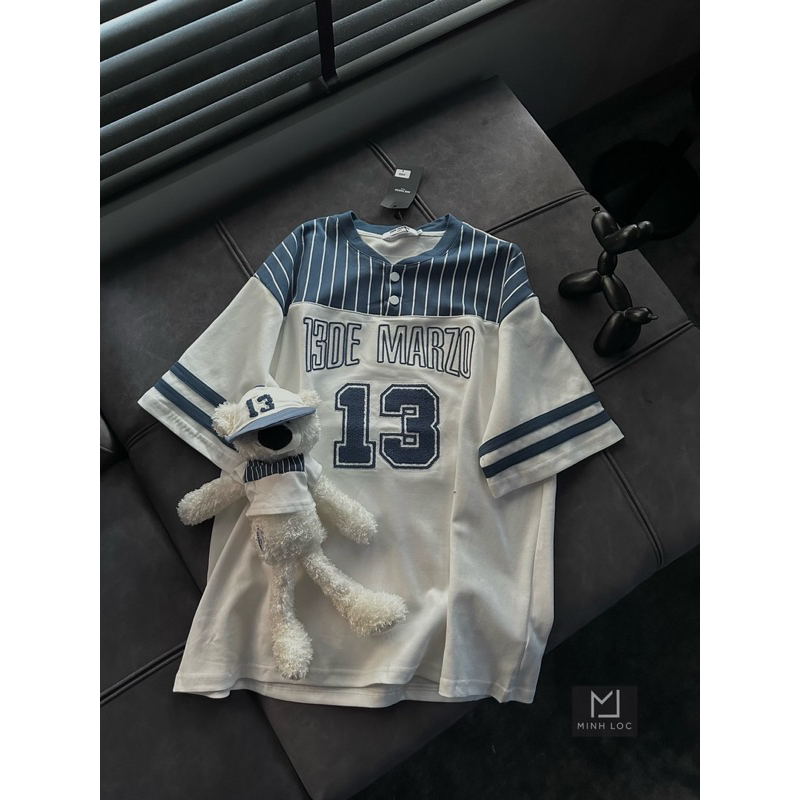 Áo overtee bóng chày 13de mazo 🐻 hàng SC