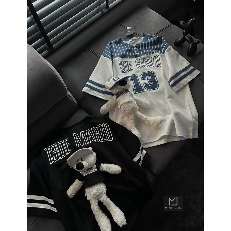 Áo overtee bóng chày 13de mazo 🐻 hàng SC