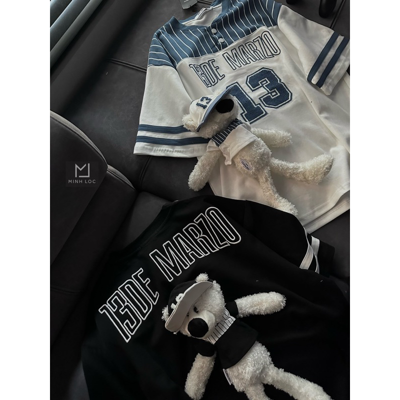 Áo overtee bóng chày 13de mazo 🐻 hàng SC