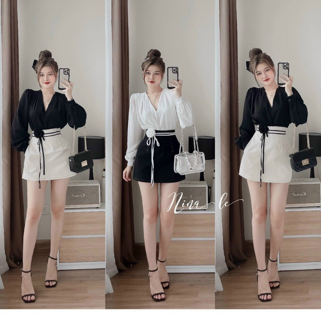 SET VÁY NỮ ĐI CHƠI,ĐI TIỆC,SET VÁY CHỮ A ÁO PHI LỤA DÂY HOA THANH LỊCH DX1