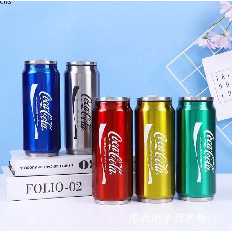 Cốc cocacola giữ nhiệt 500ml có ống hút