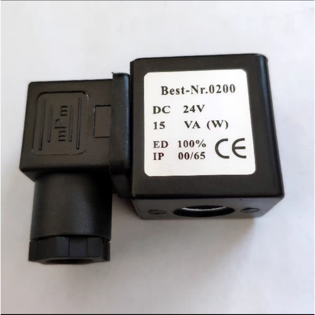 Cuộn Hút Van Điện Từ Đen NR0200M 24V/220V