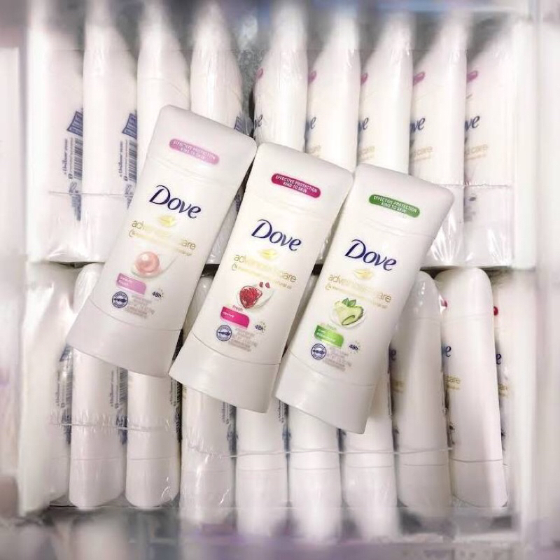 LĂN KHỬ MÙI DOVE CHO NỮ - Advanced Care 48h 74g / Lăn nách sáp khử mùi Dove nữ
