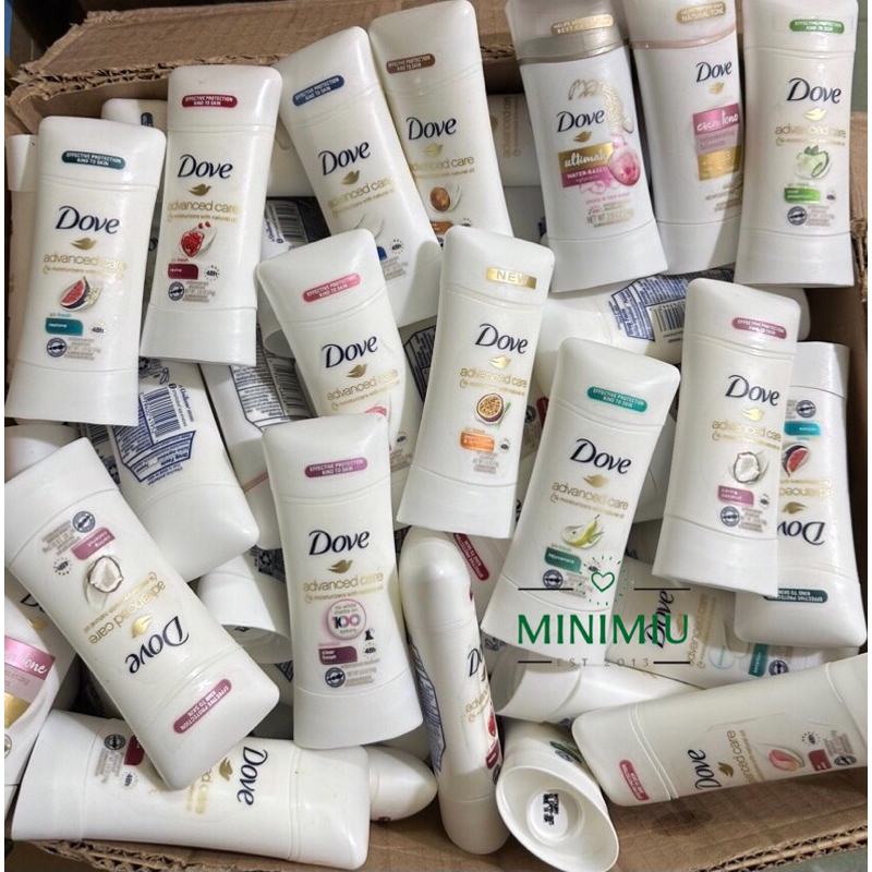 LĂN KHỬ MÙI DOVE CHO NỮ - Advanced Care 48h 74g / Lăn nách sáp khử mùi Dove nữ