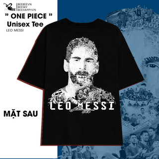Áo thun unisex beesky 100% cotton m10 leo messi beebee- m10