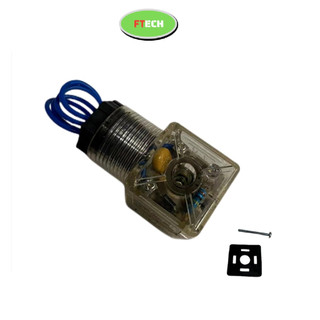 Đầu chụp cuộn coil, cuộn hút van điện từ dc12v/24v - ac110v/220v
