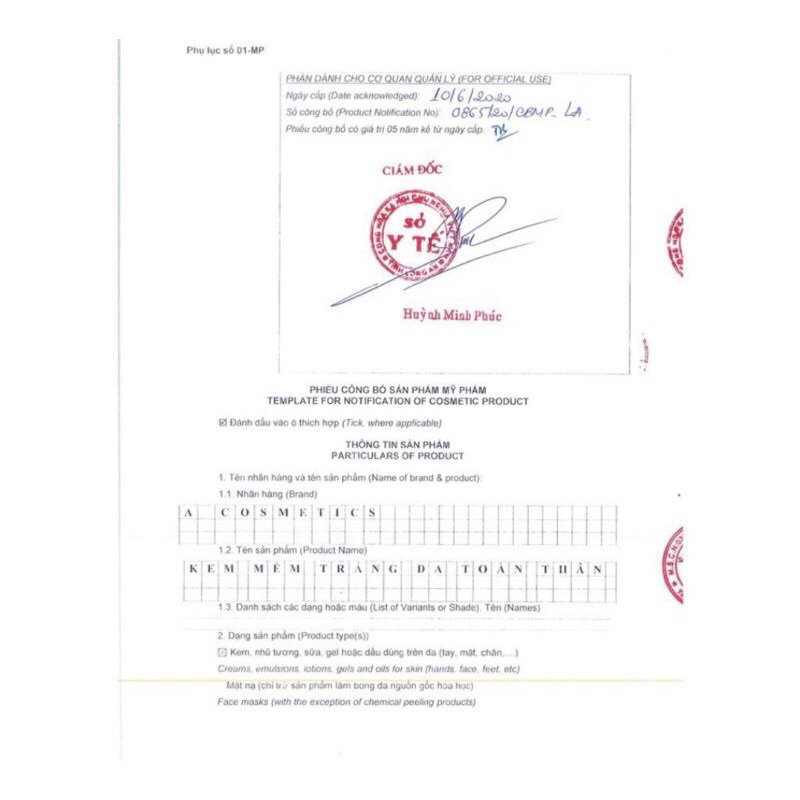 Kem Face Pháp A Cosmetics 2022 Mẫu Mới