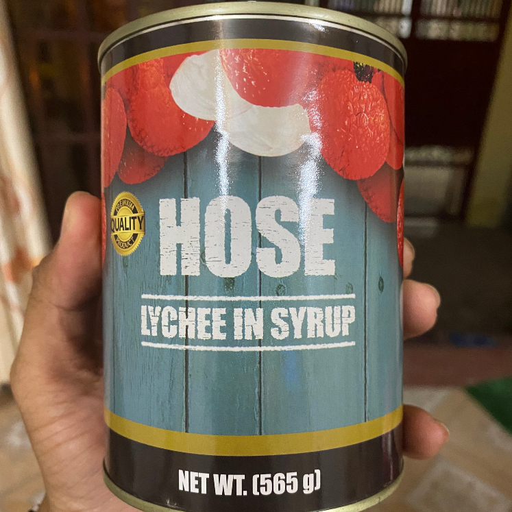 Vải Ngâm Nước Đường Hose 565gr (Lychee In Syrup)