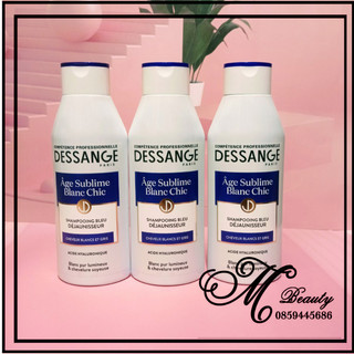 Dầu gội dessange age sublime blanc chic cho tóc bạc