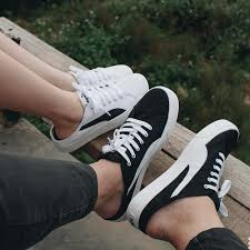 Giày đạp gót Pu..ma Bari trắng và đen - Sục PM Pu..ma bản chuẩn size hot dành cho nữ size từ 36 đến 39