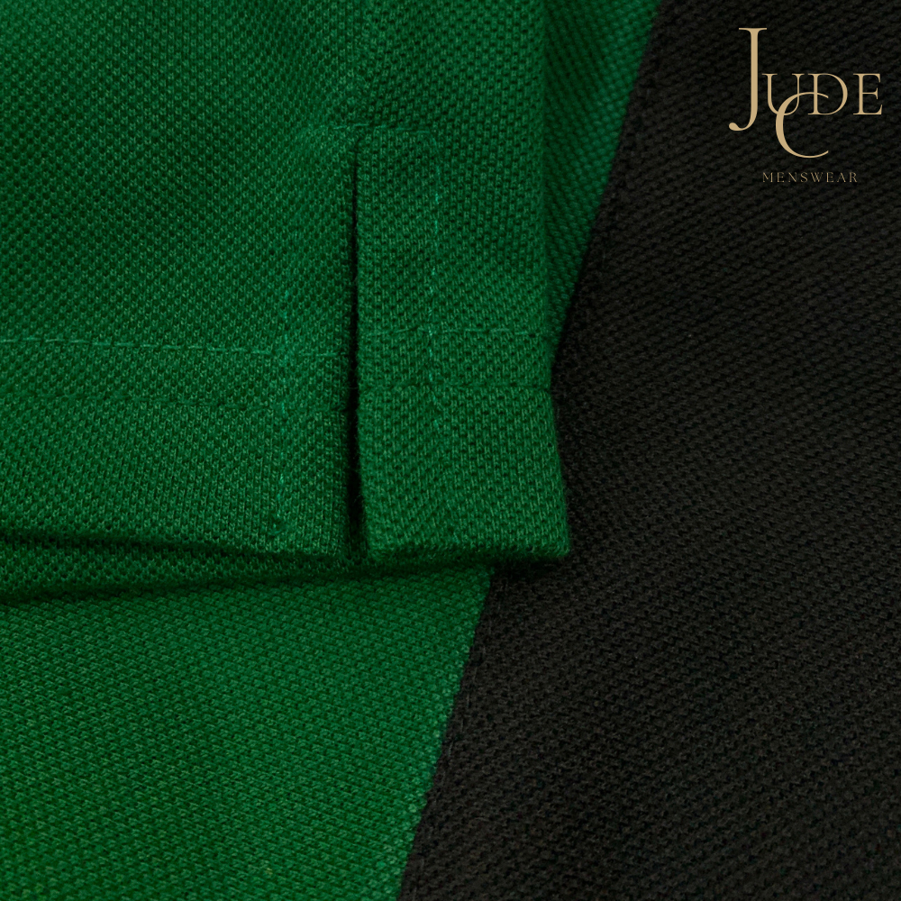 Áo Polo Nam JudeC Elegreen  vải cá sấu cotton cao cấp, trẻ trung, sang trọng