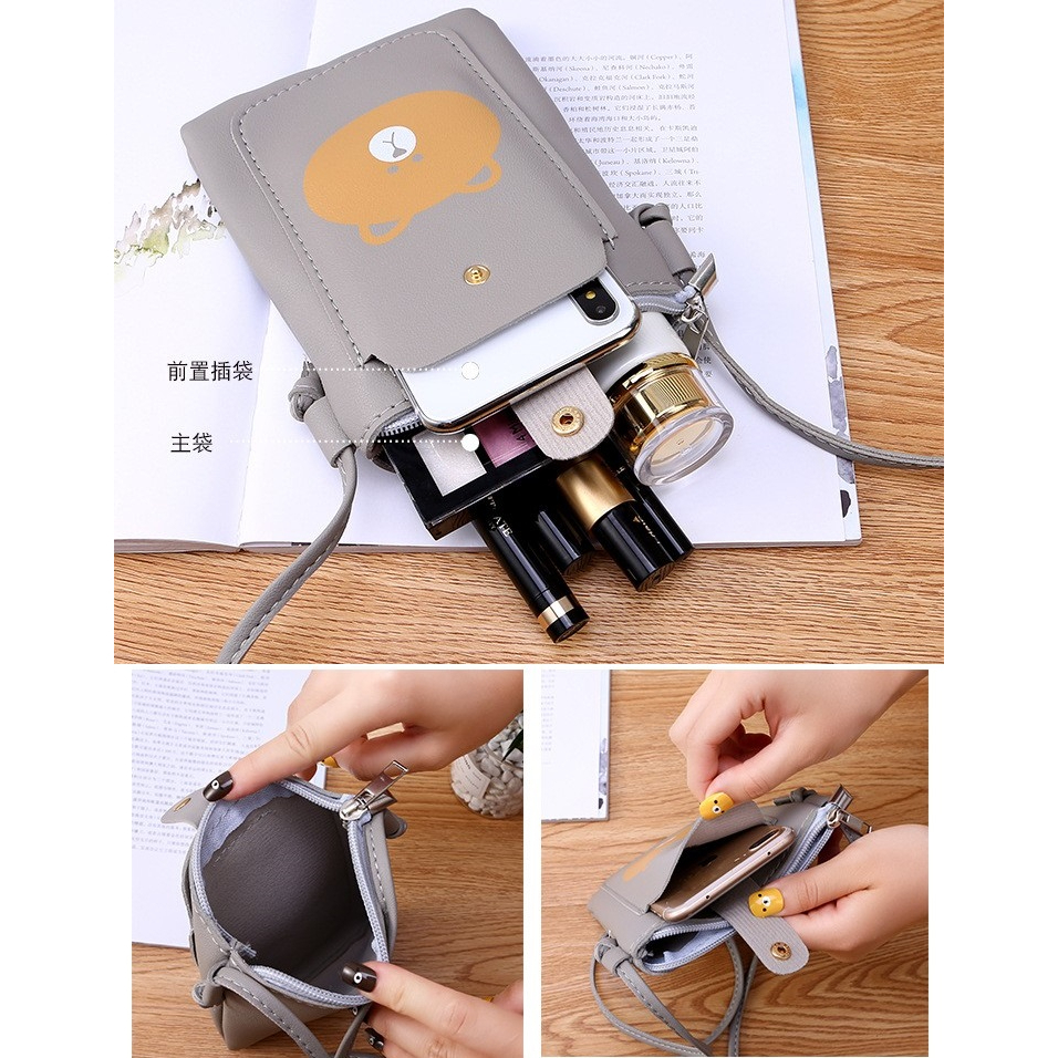 Túi Ví nữ mini cho bé cao cấp sang trọng dễ thương có dây đeo vô cùng tiện dụng TV04