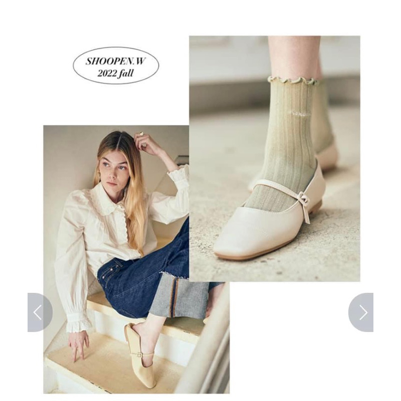 Giày búp bê mary janes spao hàn quốc