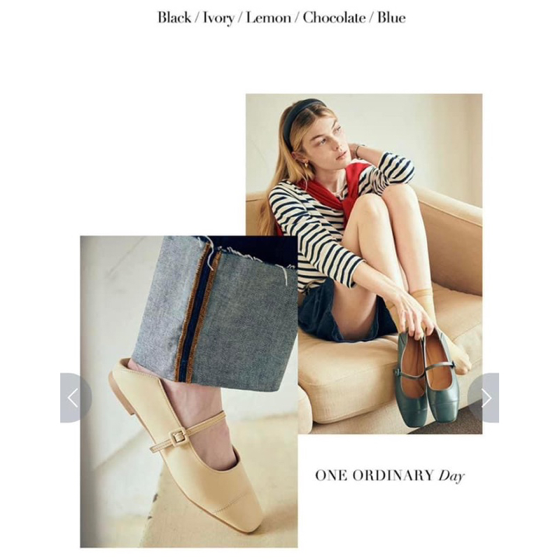 Giày búp bê mary janes spao hàn quốc