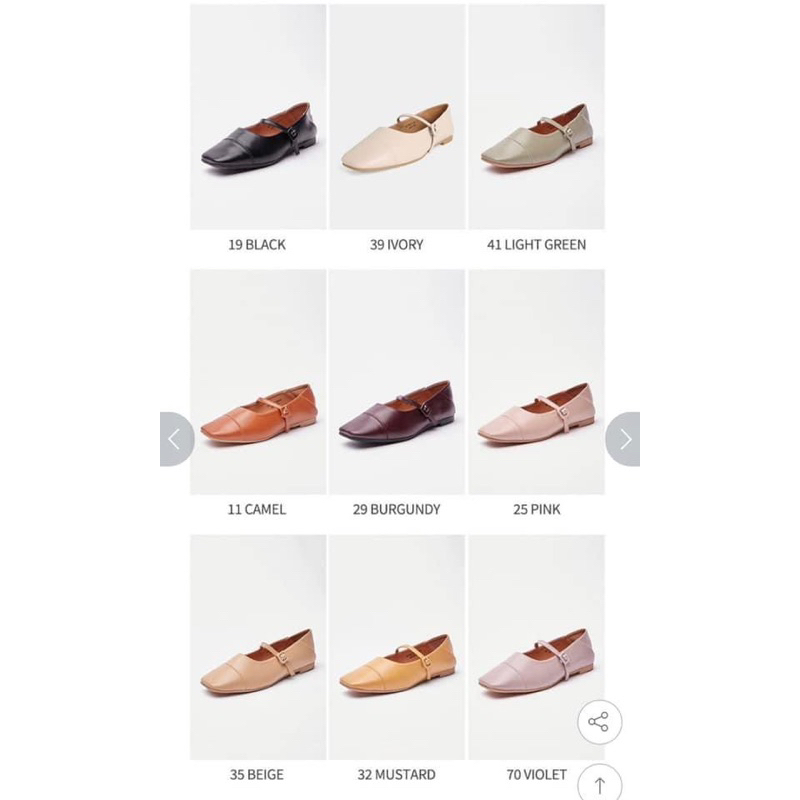 Giày búp bê mary janes spao hàn quốc