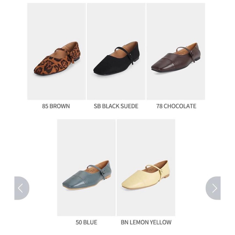 Giày búp bê mary janes spao hàn quốc