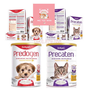 Sữa bột Dr.kyan Precaten cho chó mèo thú cưng hộp 110g lon 400g
