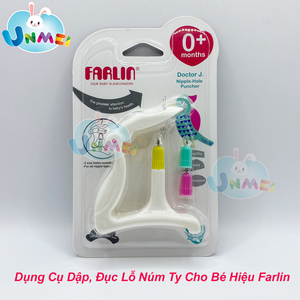 Dập Lỗ Núm Ti Bình Sữa Đục Lỗ Núm Ti Farlin Bấm Lỗ Ti Bấm Núm Ti Tại Mevabeunmei