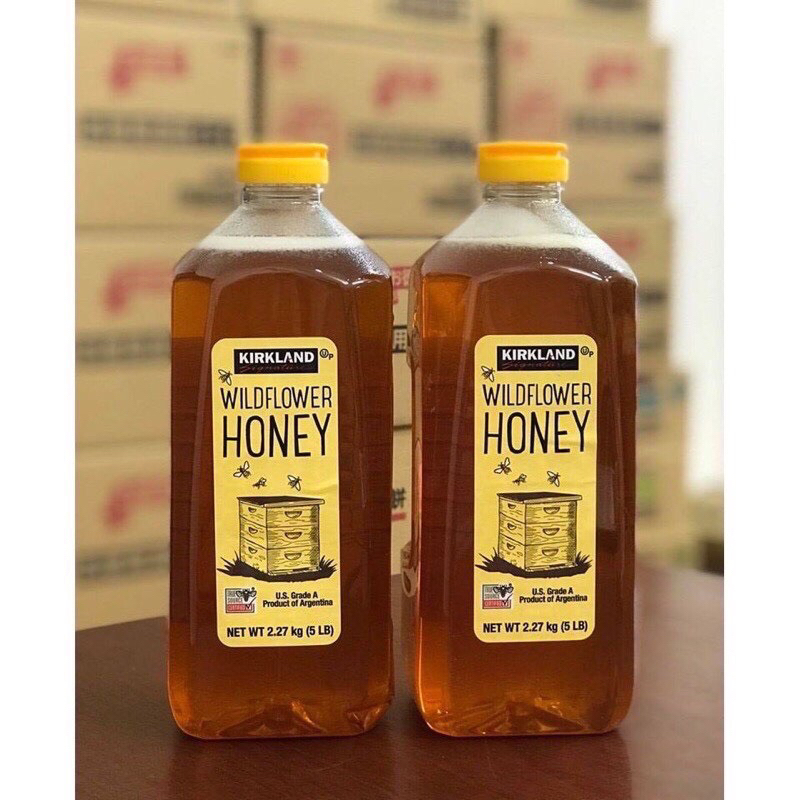 Mật ong Kirkland Signature Wildflower Honey 2.27kg