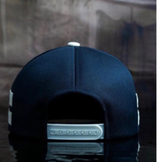 Nón snapback thể thao-Màu xanh trắng (NE04)