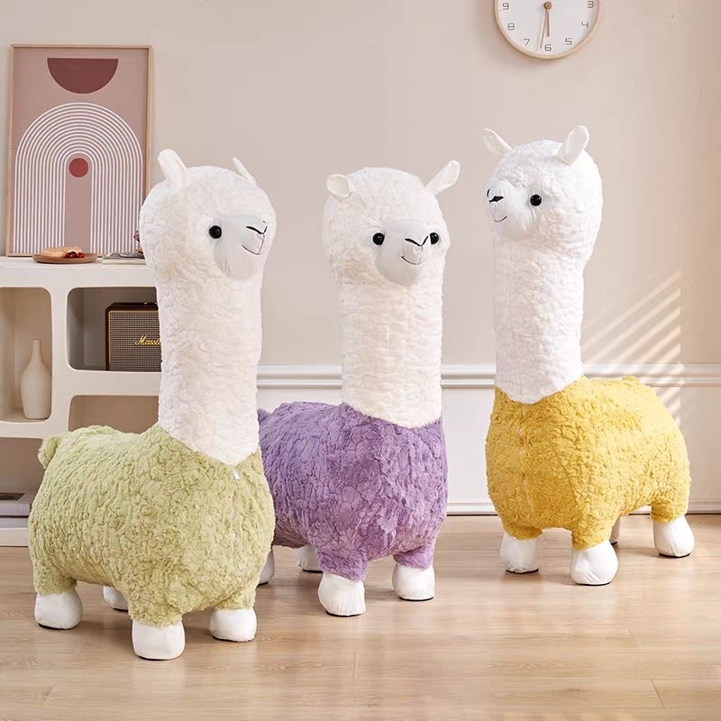 Ghế lạc đà alpaca siêu đáng yêu