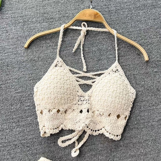 [ ORDER ] Set bikini đan cao cấp du lịch biển mùa hè