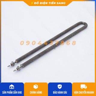 Điện trở sấy khô chữ U dài 80cm công suất 3.5KW có cánh tản nhiệt