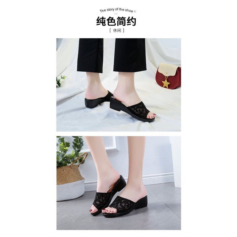 Dép cho mẹ,bà 5cm