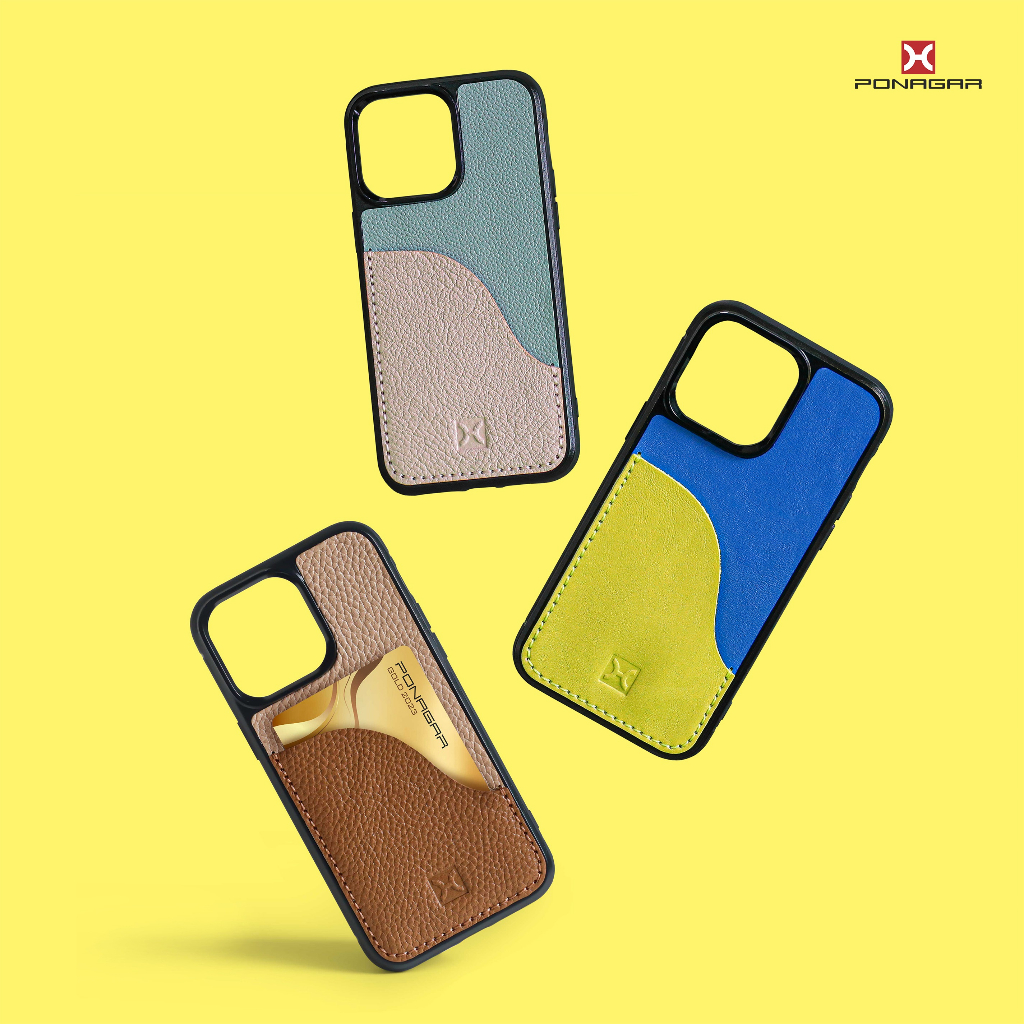 Ốp lưng, Case da iPhone 14 / 14 Pro / 14 Pro Max - Case điện thoại Ponagar Handmade