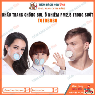 [Bill Nhật] Khẩu trang chống bụi, ô nhiễm PM2.5 cao cấp Totobobo