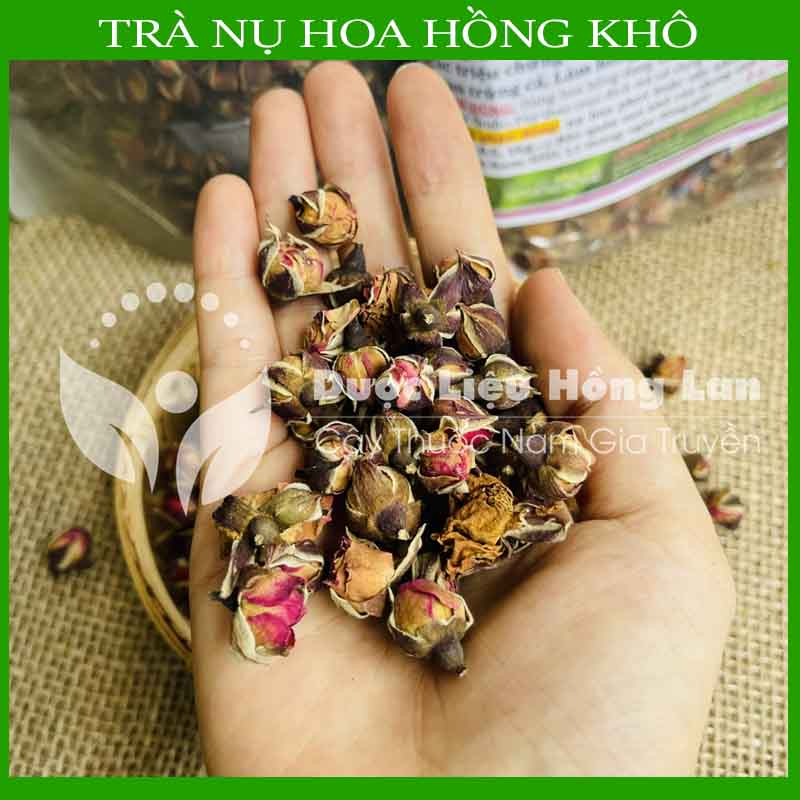 Trà HOA HỒNG loại 1 sấy khô đóng gói 100g - congtyduoclieuhonglan