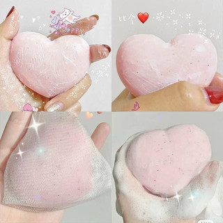 (tặng kèm túi lưới) Soap đào giảm thâm mông LABELLE
