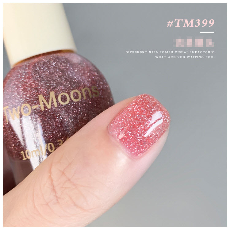 Sơn móng tay Bền Màu, hiệu ứng lấp lánh Two-Moons mã #TM