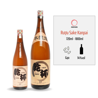 Rượu Sake Kanpai Nhật Bản