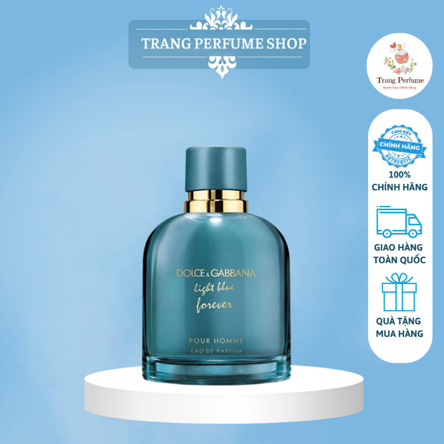 [Freeship Max] Nước Hoa Nam DG Light Blue Forever EDP Thanh Mát Nam Tính - Trang Perfume Shop