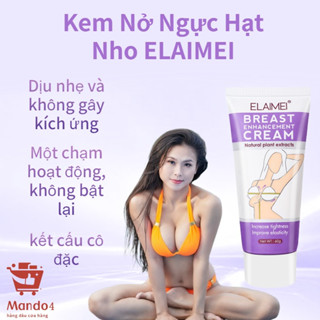 Kem Nở Ngực Chiết Xuất Hạt NhoKem Nở Ngực Tự Nhiên (5-7CM) Nâng Cơ Săn Chắc Mà Không Có Tác Dụng Phụ 70g