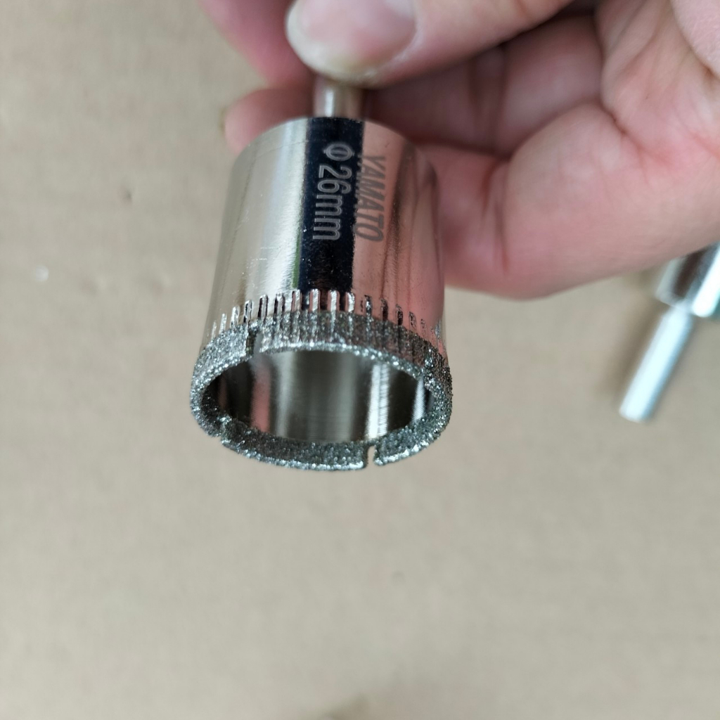 Mũi khoan khoét gạch men, kính, gốm sứ đa năng-đủ số