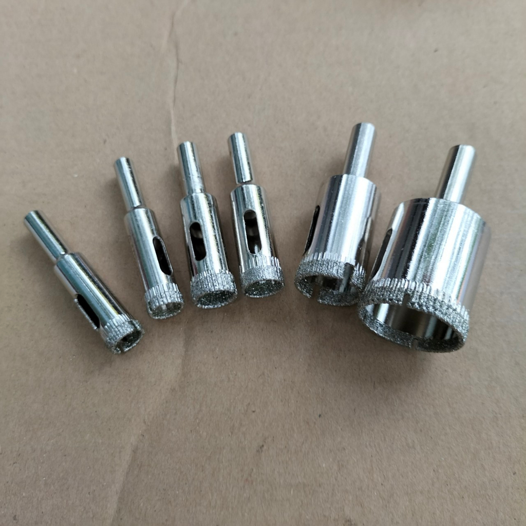 Mũi khoan khoét gạch men, kính, gốm sứ đa năng-đủ số