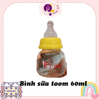 Bình Toom 60ml cho bé sơ sinh (có tặng núm)